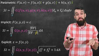 Surface Integrals  Formulas amp Applications  Vector Calculus [upl. by Verneuil575]