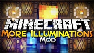 Minecraft Mod Showcase More Illuminations  Diversify Your Lighting [upl. by Bluma]