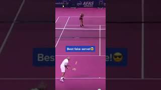 Best Fake Serve of Bahrami 🔥🔥 [upl. by Hillel704]