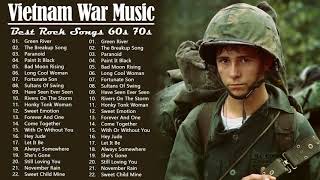 Vietnam War🎸Best Rock Songs Vietnam War Music🎸Top 100 Vietnam War Songs🎻Best Classic Rock Of 60s 70s [upl. by Thurlough]