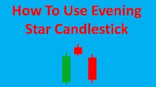 Evening Star Candlestick Pattern In HINDI  How to use candlestick pattern [upl. by Thanh997]