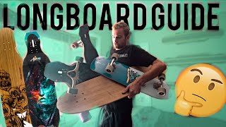 LONGBOARD GUIDE  Which Longboard Should You Buy [upl. by Ocirederf]