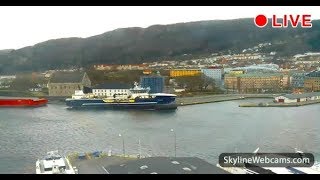 Live Webcam Bergen  Norway [upl. by Hsekin]