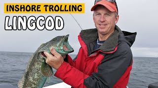 Inshore Lingcod Trolling Tactics  Fishing with Rod [upl. by Aneryc843]