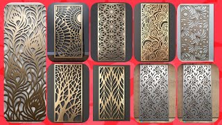 Metal grill design photo gallery CNC laser cutting grills design [upl. by Ikcin269]