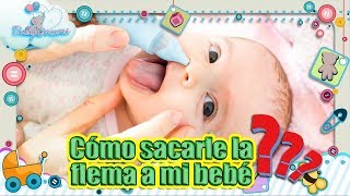 Cómo sacarle las flemas a mi bebé [upl. by Enyluqcaj271]