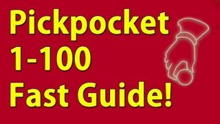 Pickpocket 1100 Guide Skyrim Fastest way to level [upl. by Yenittirb974]