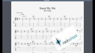 Stand By Me Rockschool Guitar Debut Grade [upl. by Ahsinrat]