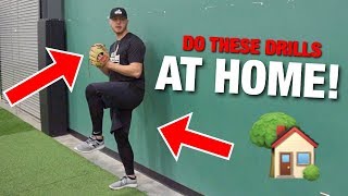 Baseball Pitching Drills You Can Do AT HOME [upl. by Laniger283]