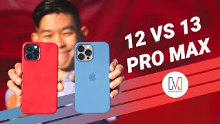 iPhone 13 Pro Max vs iPhone 12 Pro Max  CAMERA COMPARISON [upl. by Thesda701]