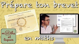 Prépare ton BREVET en MATHS [upl. by Kitti]