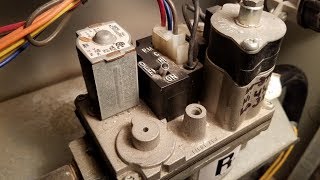 Fixing a Furnace Gas Valve [upl. by Vlad]