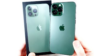 iPhone 13 Pro Max Green Unboxing [upl. by Glynda]