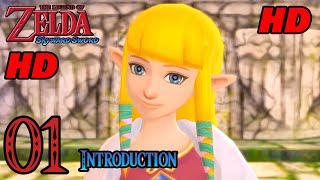 Zelda Skyward Sword HD 60FPS 100 Walkthrough  Part 1  Introduction  Skyloft [upl. by Sheply]