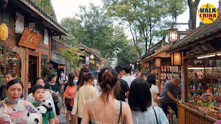 Walk China 4K  Broad and Narrow Alley  Chengdu Street Walking  Summer 2021 [upl. by Gower]