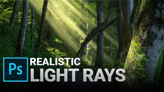 Add realistic Light Rays with Adobe Photoshop Brush in description [upl. by Ursula527]