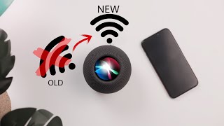 HOW TO SWITCH HOMEPOD WIFI TO A NEW ONE [upl. by Service]