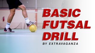 How to Improve Your Footwork in 4 Minutes  Basic Futsal Training [upl. by Tnahsarp]