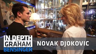 Touring Novak Djokovic’s Trophy Room [upl. by Annahaj158]