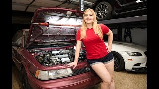 CLEANING MY FILTHY OLD TOYOTA CAMRY ENGINE BAY [upl. by Parsifal98]