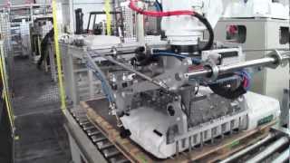 Robot Palletizer with multipurposes gripper [upl. by Ennovihs727]