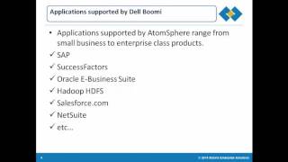 SAP Integration with Dell Boomi  Part 1 of 3 [upl. by Airdua]