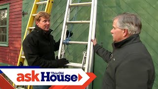 How to Use Ladders Safely  Ask This Old House [upl. by Alvan]