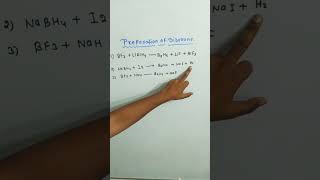 METHODS OF PREPARATION OF DIBORANE [upl. by Elacsap]