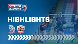 Highlights  Rochdale Hornets v Oldham [upl. by Airdnal]