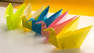 Grulla de origami paso a paso [upl. by Ienttirb]