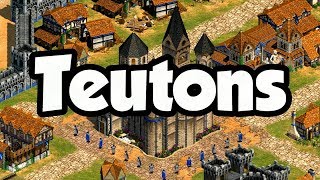 Teutons Overview AoE2 2019 [upl. by Ahsiele]