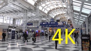 A 4K Video Tour of Chicago OHare International Airport ORD Terminals 13 [upl. by Williams]