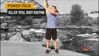 Killer Total Body Workout for Tone Strong Muscles by Bullworker [upl. by Brynna]