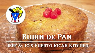 Budin de Pan  Puerto Rican Bread Pudding  Easy Puerto Rican Recipe [upl. by Isis]