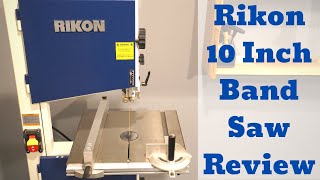 Rikon 10 Inch Bandsaw Review  Model 10305 [upl. by Irb]