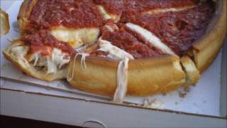 Giordanos  Chicago DeepDish Pizza  Reviews by Doc [upl. by Eisenhart]