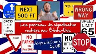 Les panneaux de signalisation routière aux États Unis [upl. by Nnodnarb]