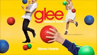 Stereo Hearts  Glee HD Full Studio [upl. by Lazos]