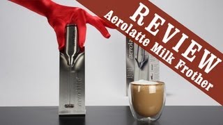 Aerolatte Milk Frother  Exclusive Review [upl. by Yunfei]