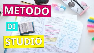 METODO DI STUDIO MEDIE E SUPERIORI  📖 [upl. by Aisyat]