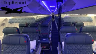 Delta A220100 Inaugural Flight First Class [upl. by Neda]