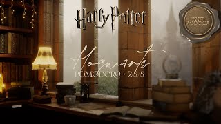 Study at the Hogwarts ✧˖°Pomodoro 255 🔔 2 hours🦉Harry Potter inspired [upl. by Malachi197]