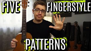 Five Ukulele Fingerpicking Patterns You Should Be Practicing Right Now [upl. by Dixie410]