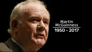 Tributes paid to exIRA leader and Sinn Fein politician McGuinness [upl. by Dlared]