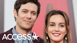 Leighton Meester Gushes Over Working With Hubby Adam Brody Its Like Going To A Party Together [upl. by Barraza]