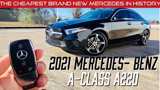 2021 MercedesBenz AClass A220  Full Review [upl. by Idnak901]