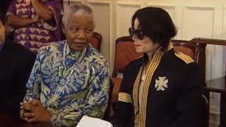 Michael Jackson meets Nelson Mandela [upl. by Harolda]