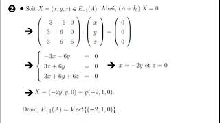 Exercice sur la réduction dendomorphisme [upl. by Tillman707]