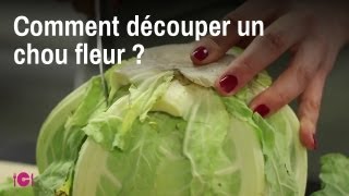 Astuce  Comment découper un chou fleur [upl. by Magavern906]