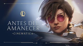 Antes del amanecer  Cinemática de Centinelas de la Luz 2021  League of Legends [upl. by Anelagna958]